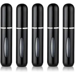 5 PCS Cologne Travel Bottle, Perfume Travel Refillable, Perfume Atomizer, Mini Spray Bottle and Small Cologne Sprayer for Daily Use, Cosmetics Makeup Tools