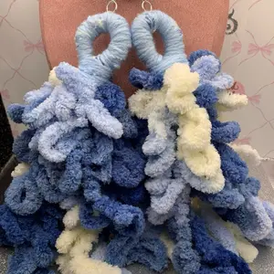EXTRA LARGE  Yarn earrings