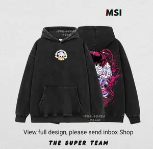 One Piece "Gear 5 Aura" Premium Vintage Washed Shirt – Luffii Sun God Nika Red Energy Graphic – Oversized Heavyweight Cotton Tee