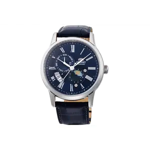 Orient 42.5mm Blue Dial Automatic Dress Watch with Sapphire Crystal, RA-AK0011D30B