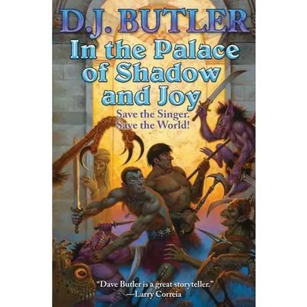 USED-In the Palace of Shadow and Joy by Butler, D. J. (Mass Market Paperback)