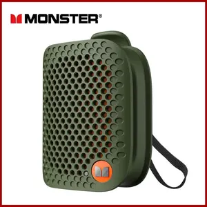Monster M3 Bluetooth Speaker Wearable Portable Magnetic Clip-on Bluetooth Sound Box TWS Stereo Matching Wireless Portable Speakers