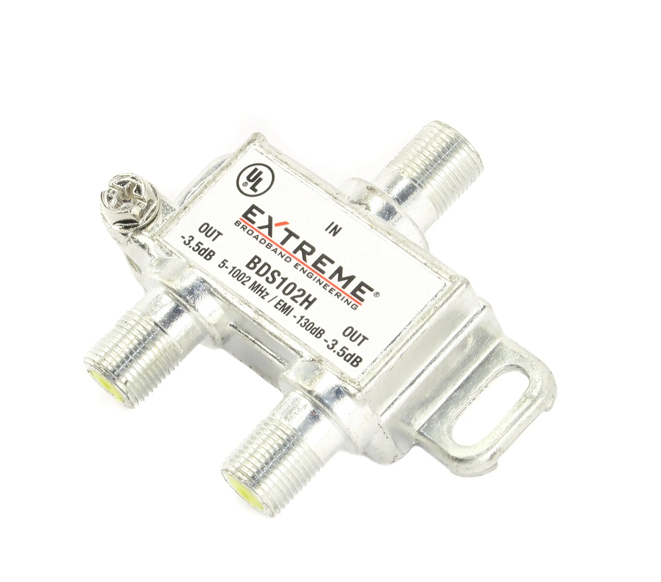 Extreme/Amphenol 2-Way Digital 1Ghz High Performance Coax Cable Splitter BDS102H
