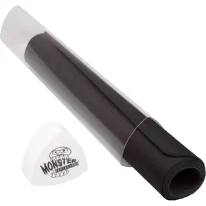 The Original Monster Prism Playmat Tube (White) Easy In and Out Case Design, Holder Won't Roll Off Surfaces-TCG Game Mat Storage Compatible with Pokémon, Yu-Gi-Oh!, MTG, Magic The Gathering, RPG, DND