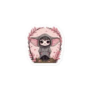 Hazel Sticker - Cottagecore Gremlin Sticker