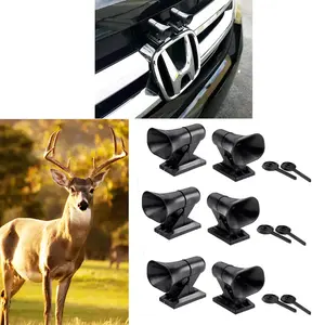 6x Deer Whistles Sonic Animal Alert Safety Device for Cars, Trucks & SUVs - Reduce Collisions