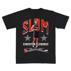 Kingston Flemings Houston Basketball Slam T-Shirt, Sweatshirt, Hoodie – Vintage Unisex College Hoops Graphic Tee Featuring Houston Star Player Design TOY