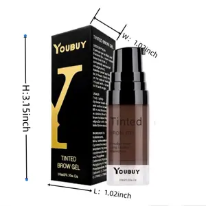 YOUBUY Muhaha Eyebrow Cream Dye Waterproof Quick-dry Natural Long-lasting Travel Set Dark Brown Universal Brow Pencil