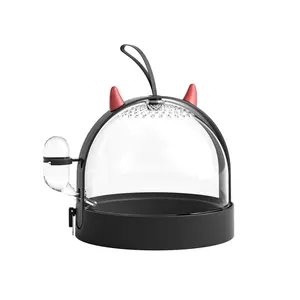 Small Animal Carrier Cage with Water Bottle