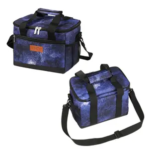 Oxford Cloth Insulated Lunch Bag, Portable Breastmilk Cooler Tote, Leakproof Thermal Food Bag for Work & Outdoor Use