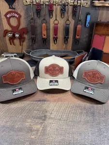 King Ranch King Ranch Hat Leather Patch Hat F250 F350 F150 Bronco Powerstroke Fx4 Super Duty Explorer Ranger Gift His Her Dad