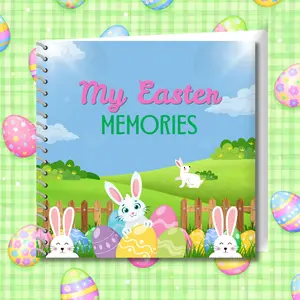 Easter Scrapbook | Blank Scrapbook Pages | Design Your Own Photo Layouts