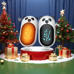 Ai Rechargeable Hand Warmer 2 Pack, Ai Temperature Control Pocket Size, 6000mah Fast Charging Portable Heater, Outdoor Camping Hunting Gift，Thanksgiving, Christmas