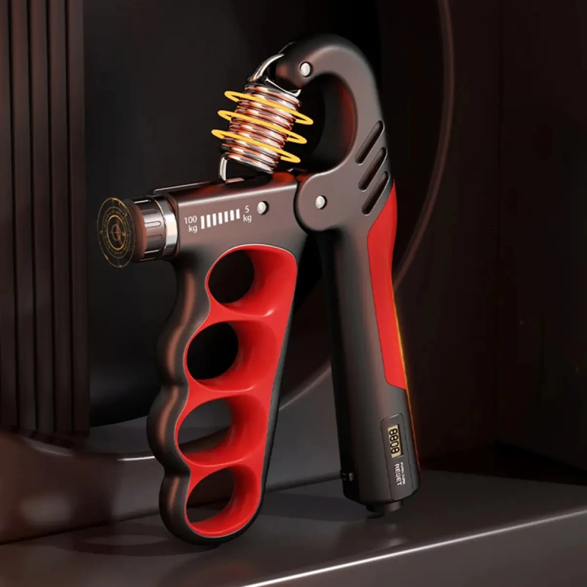 🔥5-100KG Adjustable Hand Gripper - Build Crushing Grip Strength!💪 Viral Grip Trainer for Gym, Home & Recovery.#GripTrainer#FitnessGear Shop Now!