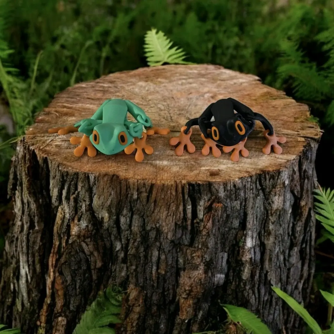 Blob Frog Magnetic Articulated Frog Toy for Kids
