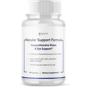 (1 Pack) Macular Support Formula Suppleement for Healthy Eye Function 60 Capsules