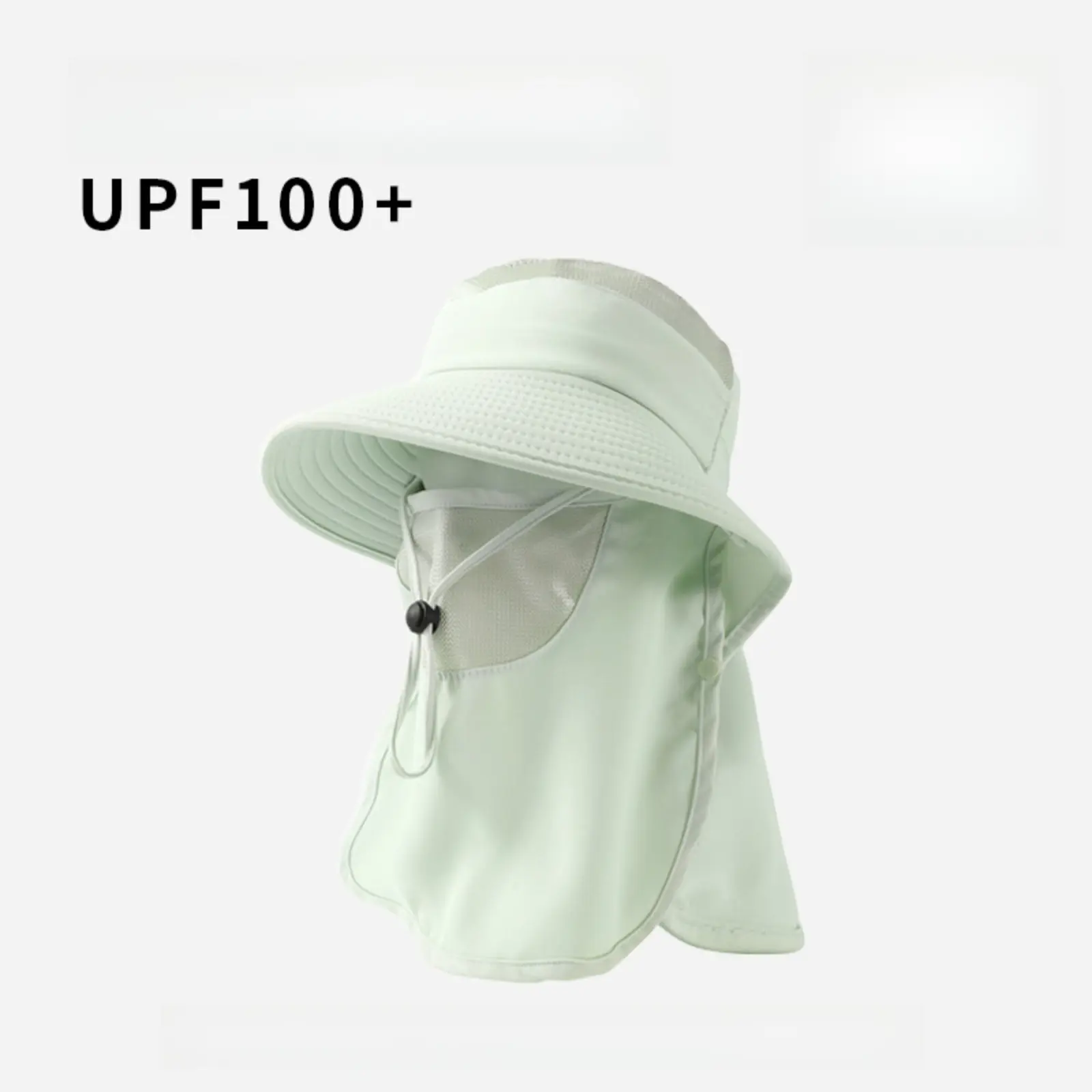 Women's Wide Brim Sun Hat with Ponytail Hole & Neck Flap, Lightweight Quick-Drying Fisherman Hat for Outdoor Sun Protection, Lightweight Sun Hat, Accessories For Women