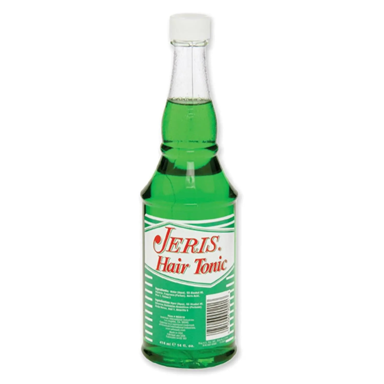 Clubman Jeris Hair Tonic - Men's Professional 14 Fl Oz Nourishing Strengthening Liquid, Daily Revitalizing Classic Grooming Treatment, Fresh Hydrating Shine Enhancing Vanilla & Lavender Scented Glossy Blend, Aroma, Hair Styling, Moisture, Hair Care