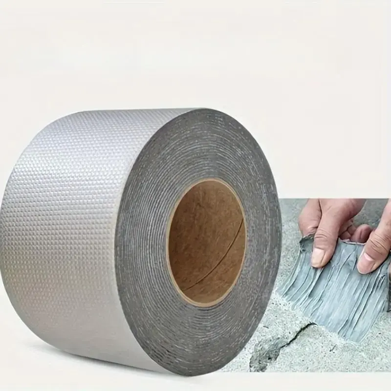 Butyl Tape,roof Tape, Aluminum Foil Tape with Butyl Rubber Adhesive for Window and Metal Roof Flashing, Patching(3m)