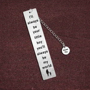 Mom Bookmark from Son Birthday Gifts for Mommy Mother's Day Gift for Mom Mother Bookmark Son to Mom Gifts