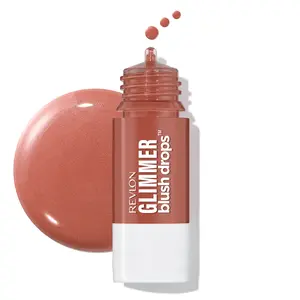 Revlon Glimmer Blush Drops, Lightweight, Serum-Like Texture