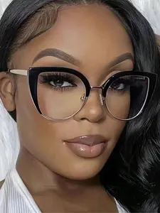 Cat Eye Blue Light Blocking Glasses for Women, Cute Lightweight Transparent Frame Eyewear, Stylish Anti Blue Light Glasses for Office, Study, Gaming & Everyday All Season Wear outdoorfun
