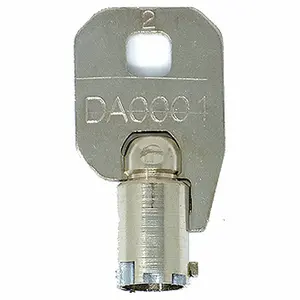 CompX Chicago DA1193 Tubular Replacement Key