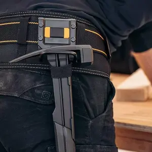 TB-52 Quick Hammer Holder Belt Attachment, Modular Tool Holster, Tool Organizer for Claw Hammer, Heavy Duty Work Belt Accessory for Construction & Carpentry