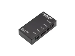 Black Box 4-Port Modem Splitter Black Box 4-Port Modem Splitter