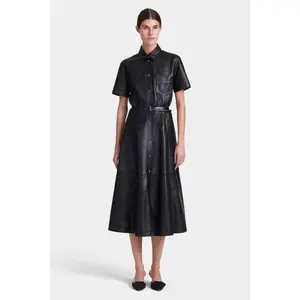 Altuzarra - Kiera Leather Shirtdress