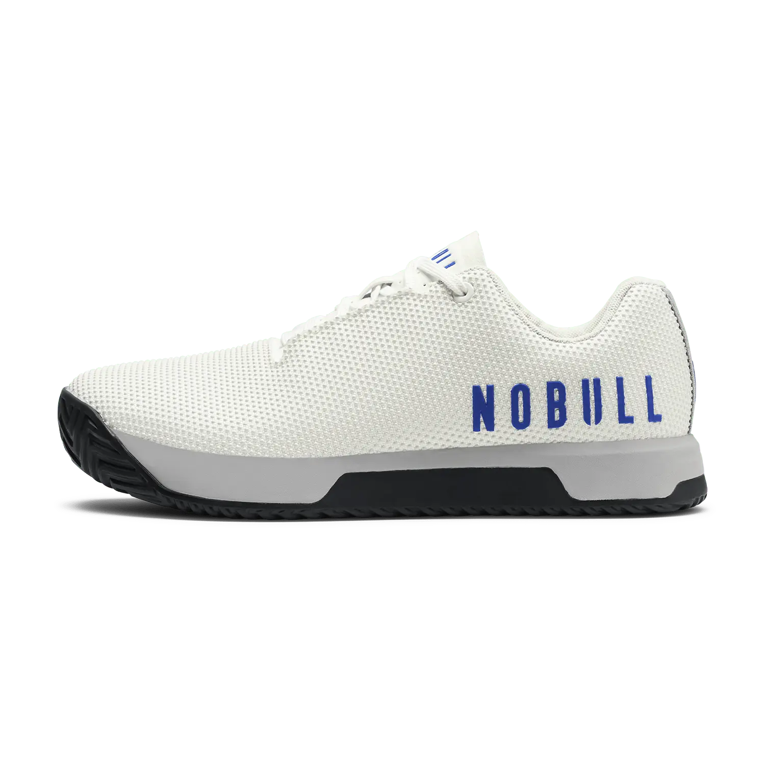 NOBULL Women's Outwork Edge Shoe in Classic White Light Gray - OG Strength Training Shoe, Durable Gym Trainer, Lifting Sneaker