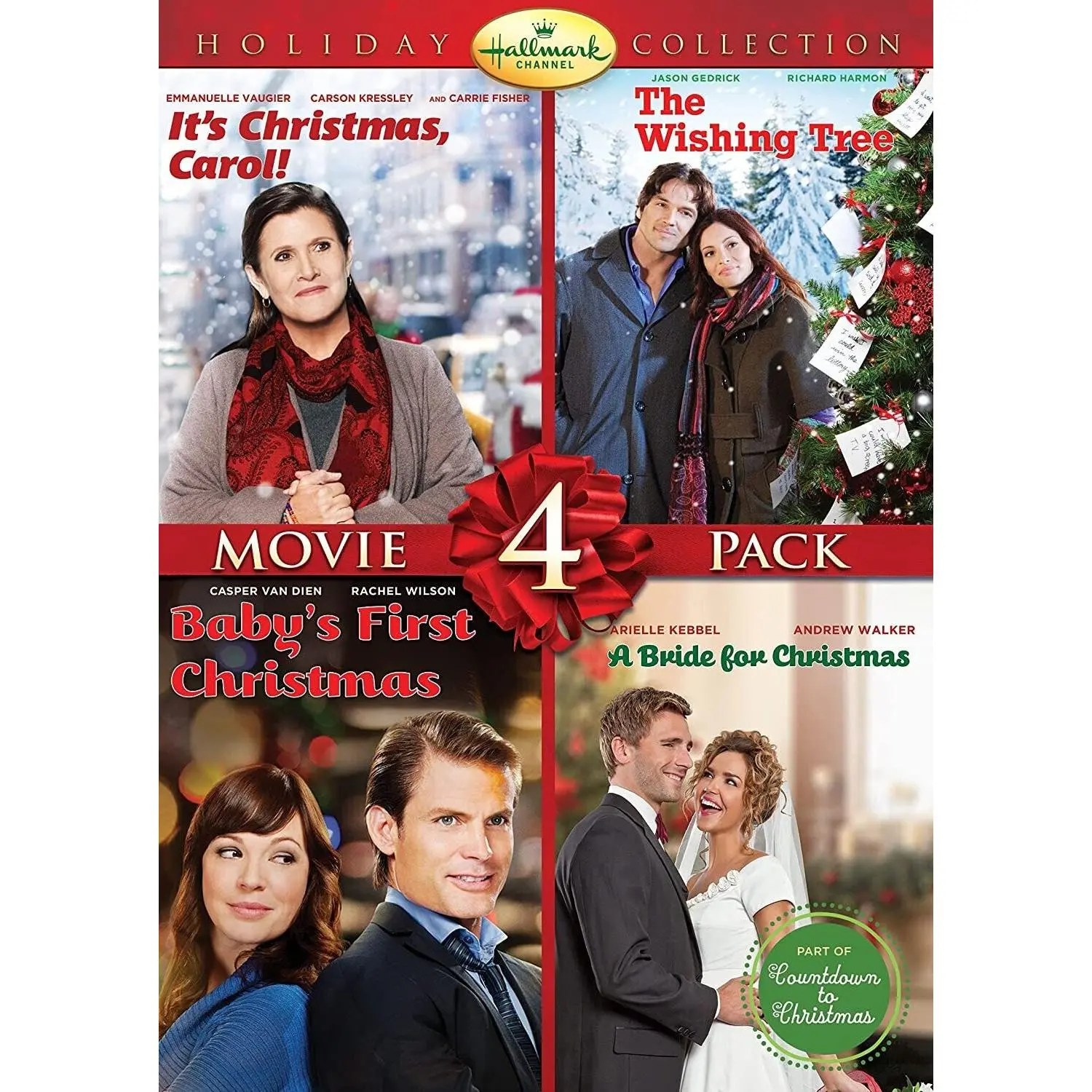 It's Christmas Carol! / The Wishing Tree / Baby's First Christmas / A Bride for Christmas (Hallmark Holiday Collection)  [DVD Video Disc]