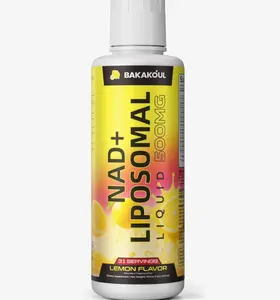 Liposomal NAD+ Liquid Supplement - Designed to Help Support Absorption - Nhanced Cellular Uptake, Helps Support Normal Cellular Health, Supports Cellular Energy Metabolism and Vitality - Lemon Flavor
