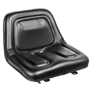 Universal Tractor Seat For Lawn Mower And Heavy Equipment - Durable Seat With Micro Switch And Drainage Holes, 6.3-11.8 Inch Extended Slot, Universal Fit For Tractor Loader And Excavator Machinery