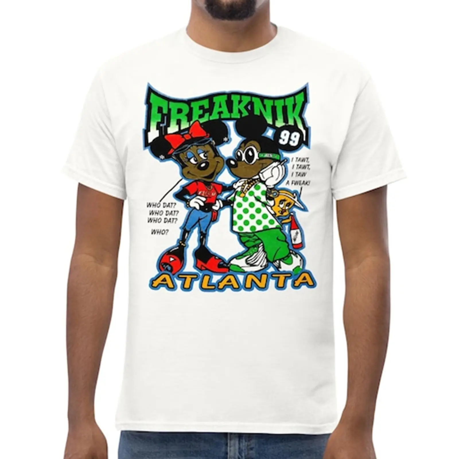 Funny Freaknik Atlanta Vintage 90s Graphic Tees T-shirt, Freaknik Outfits Unisex T-Shirt