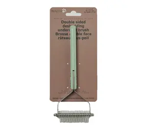 Dexypaws Pet Double-Sided Deshedding UndercoatBrush Dexypaws Pet Double-Sided Deshedding UndercoatBrush