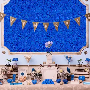 Hydrangea Flower Mat Wall, Wedding Event Decoration, DIY Centerpiece Arrangement, Party Home Floral Display
