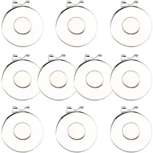 Magnetic Golf Hat Clips Ball Marker Holder for Golf Gloves Hats Bags Caps Visor Belt