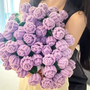 Handwoven Rose Plush, Luxury Round Cozy Throw Blanket That Folds Into a Flower, Cozy Warm Blanket, Soft Warm Throw, Perfect Gift for Lover, Mom, or Friend, Ideal for Living Room, Bedroom, or Outdoor Photos, 60/80cm Diameter