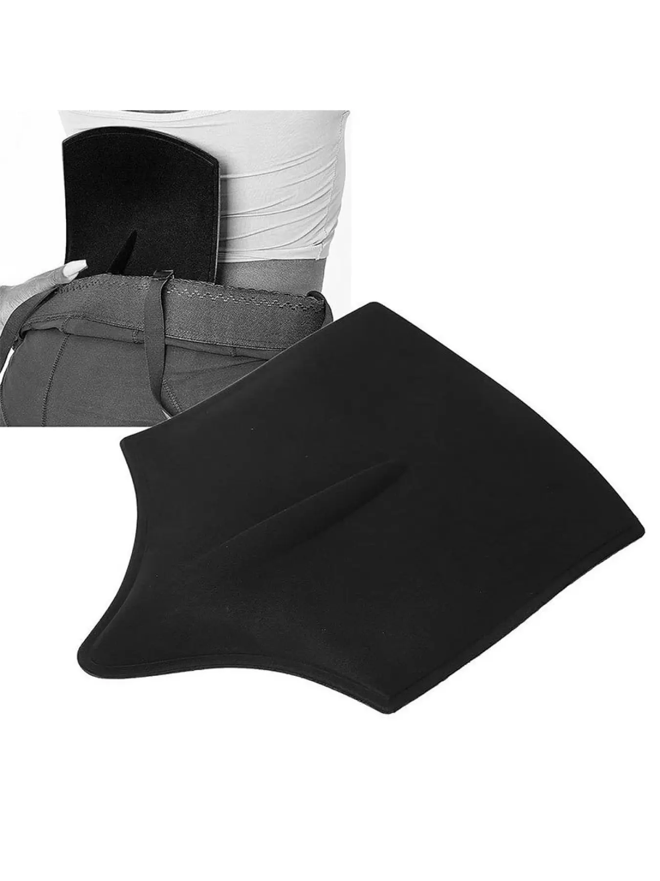 A lumbar shaping foam board with suction compression support pad, EVA sponge abdominal shaping board Lady