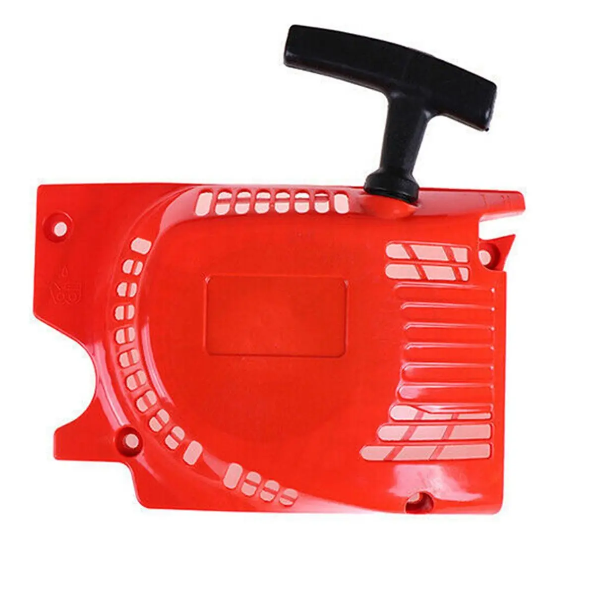 Red Plastic Recoil Pull Starter Assembly for 4500, 5200 & 5800 Series Chainsaws, Universal Fit Spare Part, Easy to Install, Taurus, Fine Workmanship