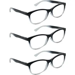 Auto focus Reading Glasses Readers, Dial Vision Auto Adjust Eye Glasses Flex Clear Focus Optic .5-2.5x Strength
