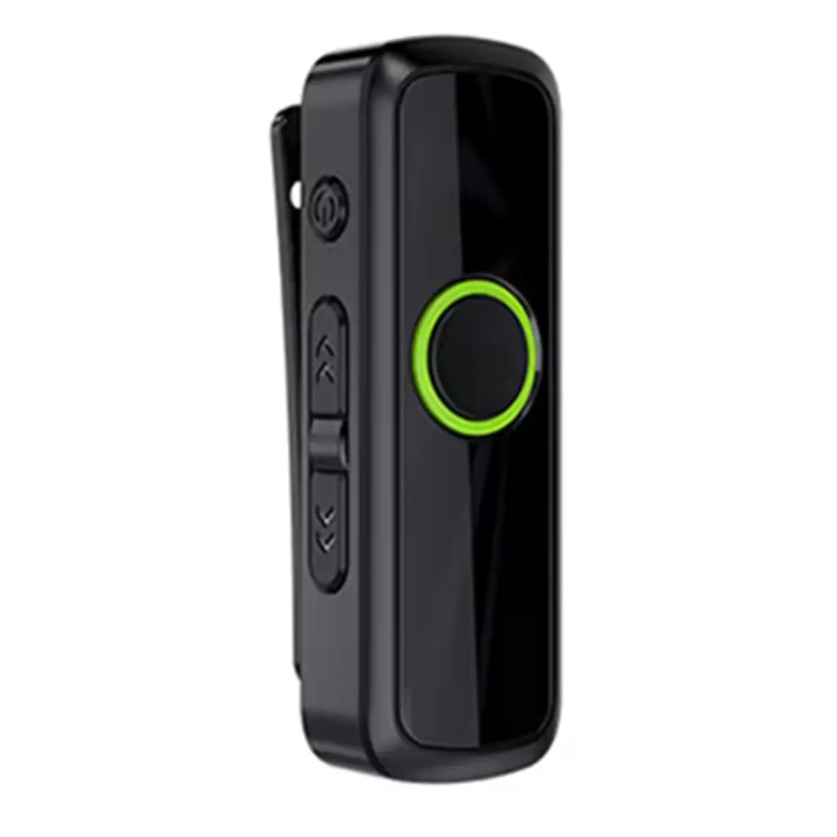 Wireless Mini Ear-Mounted Walkie Talkie - Compact Bluetooth Collar Clip Intercom with Intercom Call Function, Plastic Body (Single Unit)