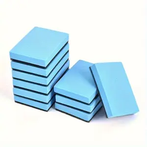 10pcs Car Ceramic Coating Sponge, Glass Nano Wax Coating Coating Machine Polishing Pad