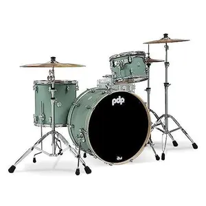 PDP Concept Maple Series 3-Piece Rock Shell Pack, Satin Seafoam (PDCM24RKSF)