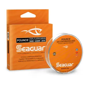Seaguar Pounce Bass Fluorocarbon Leader 25yd