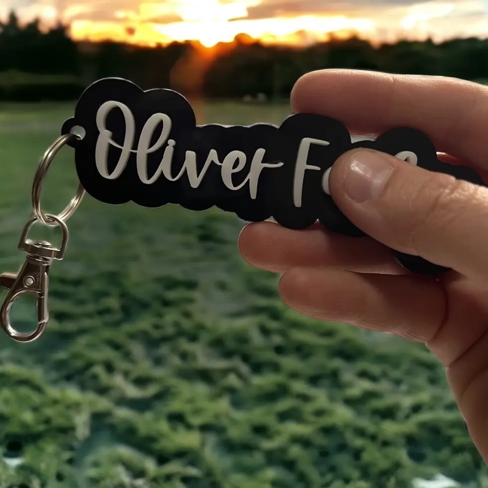 Personalized Acrylic Name Tag
