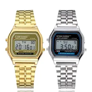 2025Digital Watches For Men Sports Waterproof Bracelet Clock Gold Electronice LED Wristwatch Women