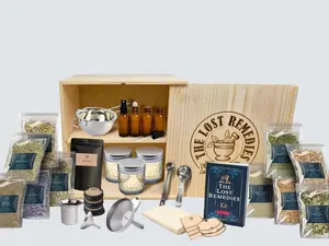 The Lost Remedies Kit | 10 Medicinal Plants + Complete Herbalist Tool Set + Guide & Body Map
