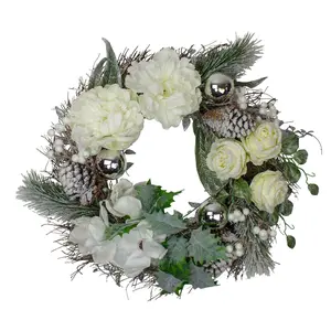 Northlight White Accent Wreath
